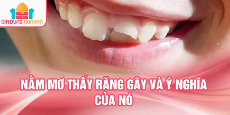 Nằm Mơ Thấy Răng Gãy: Dự Đoán Tương Lai Rực Rỡ 2 Nằm mơ thấy răng gãy và ý nghĩa của nó